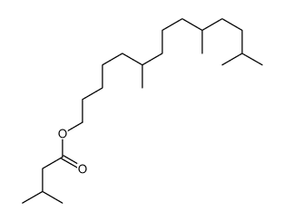 6,10,13-trimethyltetradecyl 3-methylbutanoate Structure