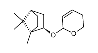 2-(1-bornyloxy)-5,6-dihydro-2H-pyran结构式