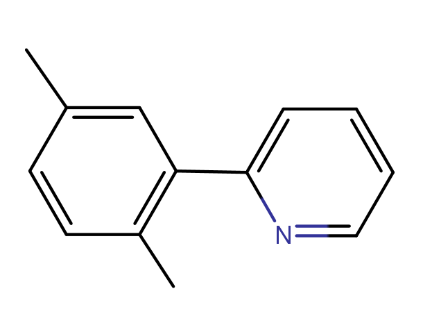 2-(2,5-dimethylphenyl)pyridine Structure