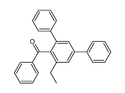 2-Ethyl-4,6-diphenyl-benzophenon Structure