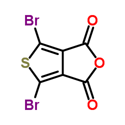 4,6-Dibromo-1H,3H-thieno[3,4-c]furan-1,3-dione Structure