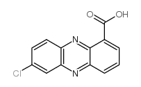 7-Chlorophenazine-1-carboxylic acid结构式