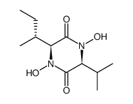 (3S,6S)-1,4-Dihydroxy-3-isopropyl-6-[(R)-1-methylpropyl]-2,5-piperazinedione picture