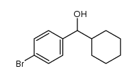(4-bromophenyl)-cyclohexyl methanol Structure