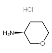 (S)-Tetrahydro-2H-pyran-3-amine hydrochloride Structure