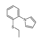 1-(2-ethylsulfanylphenyl)pyrrole结构式