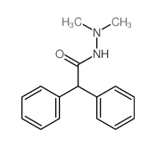 Benzeneacetic acid, a-phenyl-, 2,2-dimethylhydrazide picture