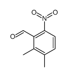 2,3-dimethyl-6-nitrobenzaldehyde结构式