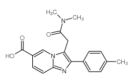 Zolpidem 6-Carboxylic Acid结构式