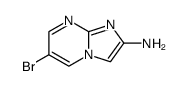 6-bromo-imidazo[1,2-a]pyrimidin-2-ylamine Structure