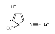 2-噻吩基氰铜酸锂结构式