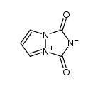 1-Oxo-1H-pyrazolo[1,2-a][1,2,4]triazol-4-ium-3-olat结构式