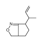 6-but-3-en-2-yl-3a,4,5,6-tetrahydro-3H-cyclopenta[c][1,2]oxazole Structure