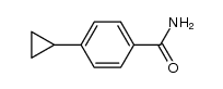 4-cyclopropylbenzamide Structure