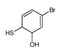 3-bromo-6-sulfanylcyclohexa-2,4-dien-1-ol结构式