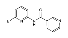 N-(6-bromopyridin-2-yl)nicotinamide结构式