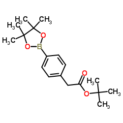 tert-butyl 2-(4-(4,4,5,5-tetramethyl-1,3,2-dioxaborolan-2-yl)phenyl)acetate picture