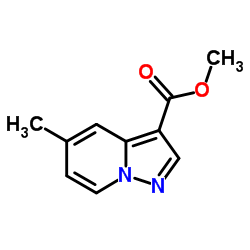 5-甲基吡唑并[1,5-a]吡啶-3-羧酸甲酯图片