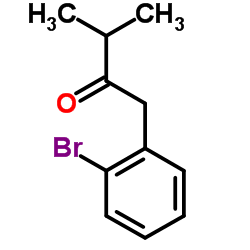 1-(2-Bromophenyl)-3-methyl-2-butanone Structure
