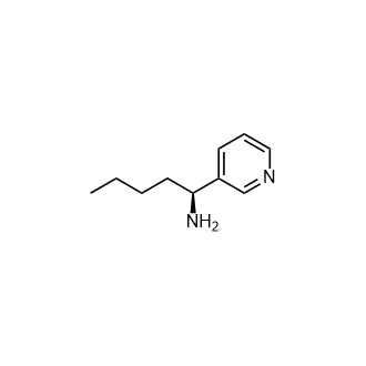 (S)-1-(pyridin-3-yl)pentan-1-amine Structure