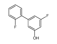 3-fluoro-5-(2-fluorophenyl)phenol结构式