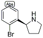 (S)-2-(2-BROMOPHENYL)PYRROLIDINE Structure