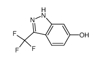 3-(trifluoromethyl)-1H-indazol-6-ol structure
