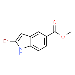 Methyl2-bromo-1H-indole-5-carboxylate structure