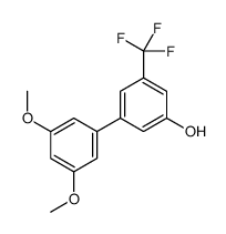 3-(3,5-dimethoxyphenyl)-5-(trifluoromethyl)phenol Structure