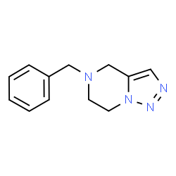 5-benzyl-4H,5H,6H,7H-[1,2,3]triazolo[1,5-a]pyrazine Structure