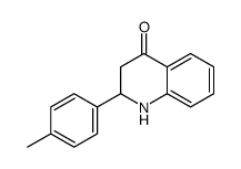 2-(4-methylphenyl)-2,3-dihydro-1H-quinolin-4-one结构式