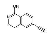 6-ethynyl-3,4-dihydro-2H-isoquinolin-1-one结构式