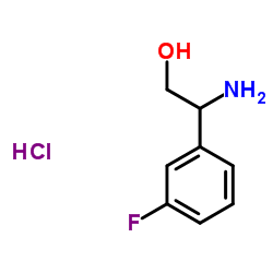 2-Amino-2-(3-fluorophenyl)ethanol hydrochloride (1:1)图片