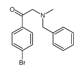 2-[benzyl(methyl)amino]-1-(4-bromophenyl)ethanone Structure