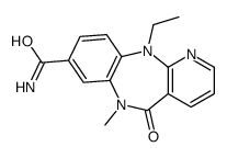 11-ethyl-6-methyl-5-oxopyrido[3,2-c][1,5]benzodiazepine-8-carboxamide结构式