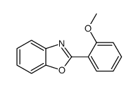 2-(2-methoxyphenyl)-1,3-benzoxazole结构式