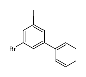 1-bromo-3-iodo-5-phenylbenzene Structure