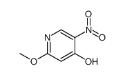 2-Methoxy-5-nitropyridin-4-ol structure