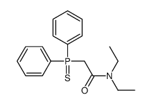 2-diphenylphosphinothioyl-N,N-diethylacetamide结构式