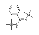 [N-trimethylsilyl-S-(trimethylsilylamino)sulfinimidoyl]benzene结构式