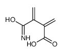 3-carbamoyl-2-methylidenebut-3-enoic acid结构式