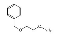 O-(2-phenylmethoxyethyl)hydroxylamine结构式