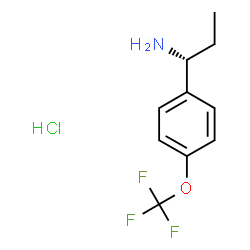 (R)-1-(4-(Trifluoromethoxy)phenyl)propan-1-amine hydrochloride picture