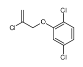 1,4-dichloro-2-(2-chloroprop-2-enoxy)benzene Structure
