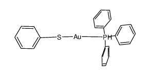 Au(SPh)(PPh3) Structure