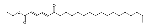 ethyl 6-oxodocosa-2,4-dienoate Structure