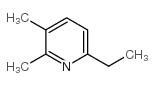 6-ethyl-2,3-dimethylpyridine结构式