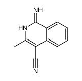 1-Amino-3-methylisoquinoline-4-carbonitrile结构式