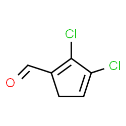 1,3-Cyclopentadiene-1-carboxaldehyde,2,3-dichloro-(9CI) structure
