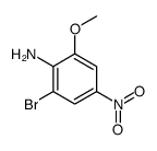 2-bromo-6-Methoxy-4-nitrobenzenamine Structure